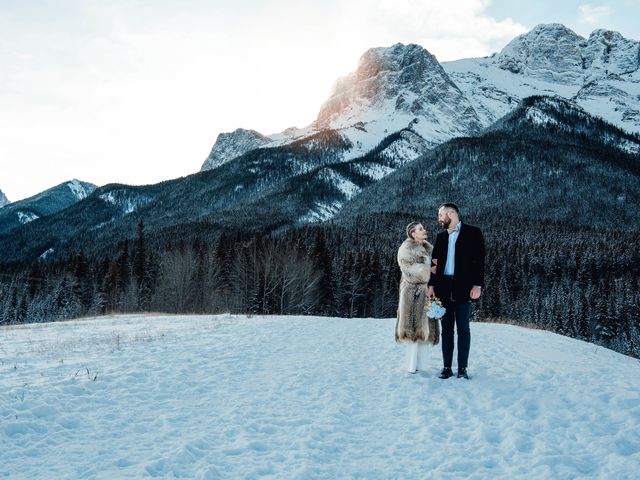 Tony and Karleen&apos;s wedding in Canmore, Alberta 24