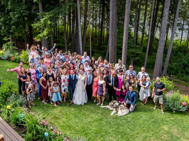 Justin and Shelma&apos;s wedding in Pemberton, British Columbia 12
