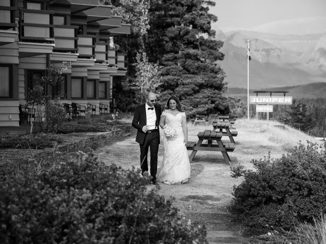 Assem and Linda&apos;s wedding in Banff, Alberta 1