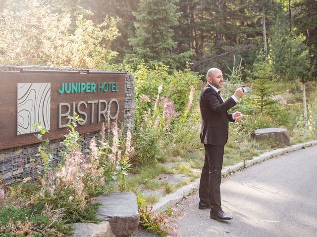 Assem and Linda&apos;s wedding in Banff, Alberta 5