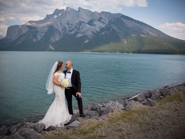 Assem and Linda&apos;s wedding in Banff, Alberta 8