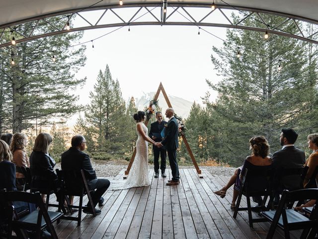 Katie and Ben&apos;s wedding in Canmore, Alberta 1