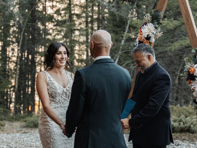 Katie and Ben&apos;s wedding in Canmore, Alberta 37