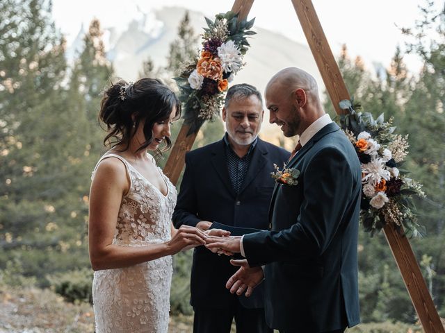 Katie and Ben&apos;s wedding in Canmore, Alberta 39
