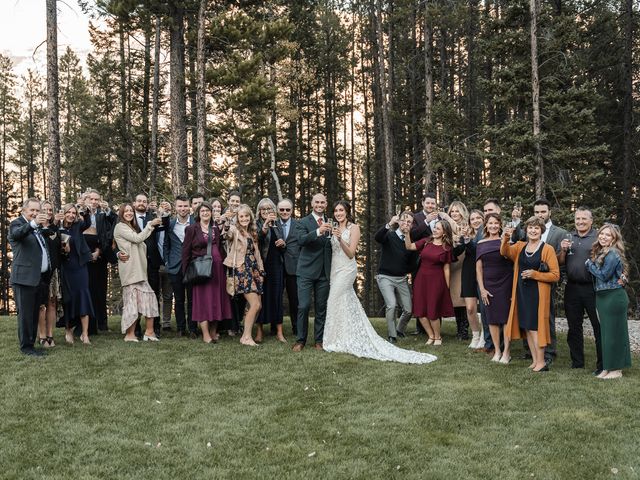 Katie and Ben&apos;s wedding in Canmore, Alberta 45