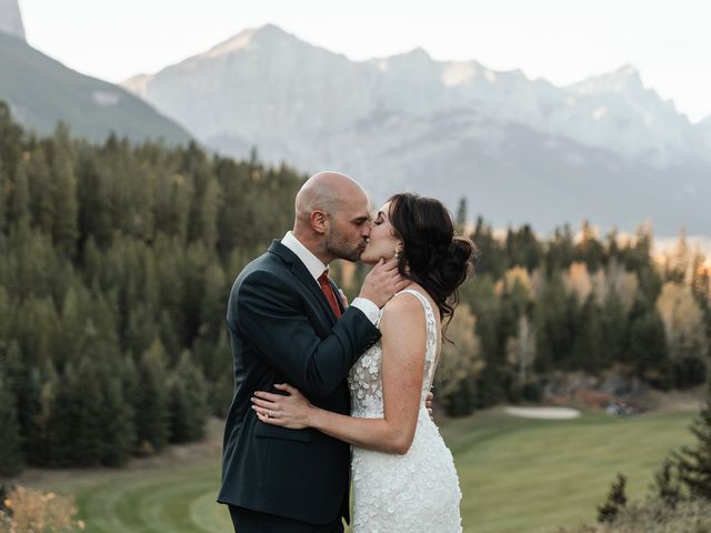 Katie and Ben&apos;s wedding in Canmore, Alberta 47