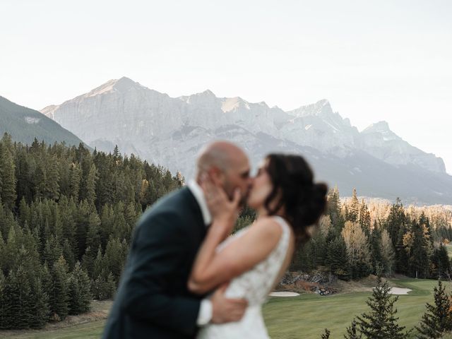Katie and Ben&apos;s wedding in Canmore, Alberta 48