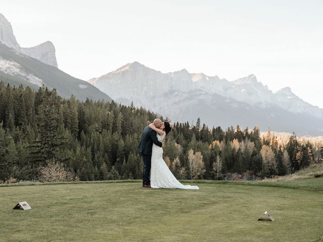 Katie and Ben&apos;s wedding in Canmore, Alberta 49