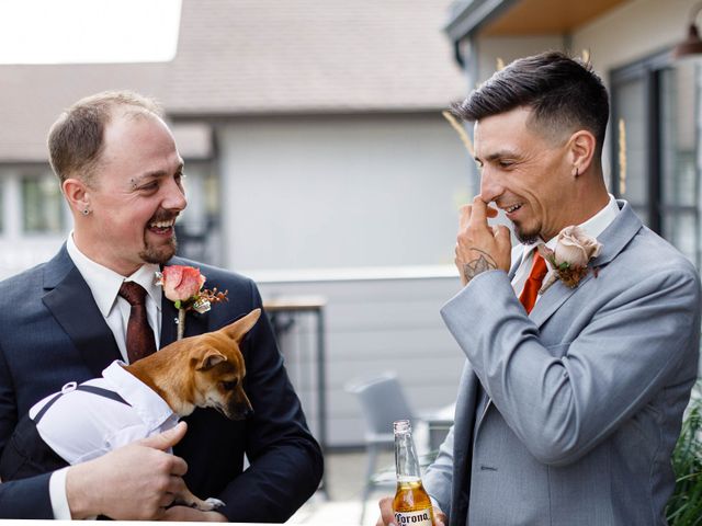 Kyle and Chelsea&apos;s wedding in Canmore, Alberta 9
