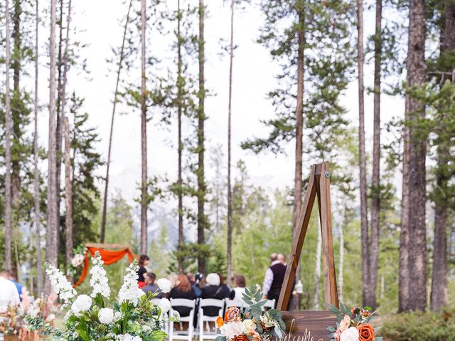 Kyle and Chelsea&apos;s wedding in Canmore, Alberta 24