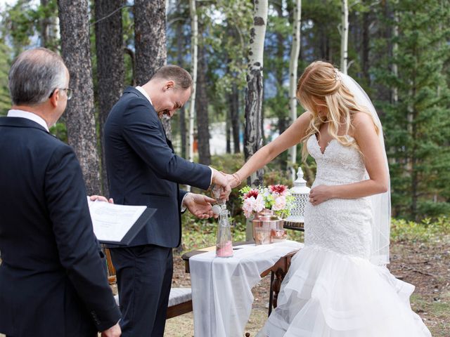 Kyle and Chelsea&apos;s wedding in Canmore, Alberta 40