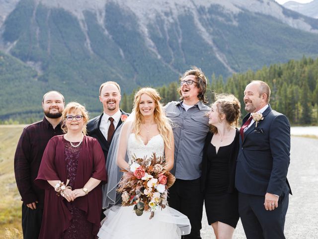 Kyle and Chelsea&apos;s wedding in Canmore, Alberta 45