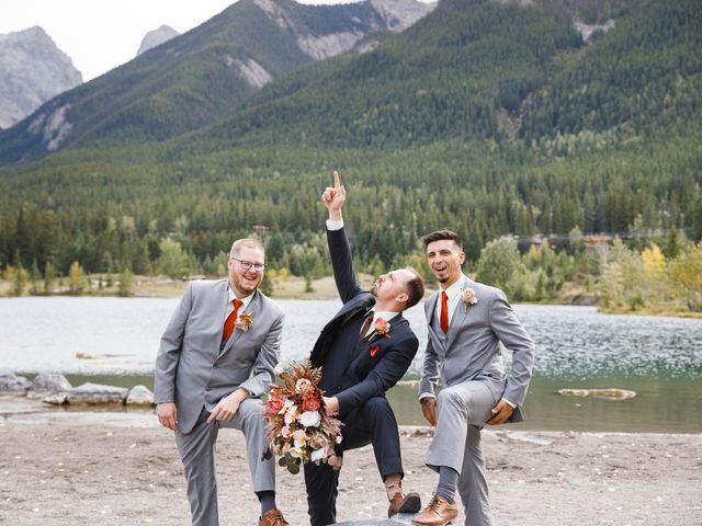 Kyle and Chelsea&apos;s wedding in Canmore, Alberta 48