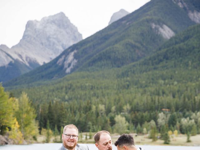 Kyle and Chelsea&apos;s wedding in Canmore, Alberta 49