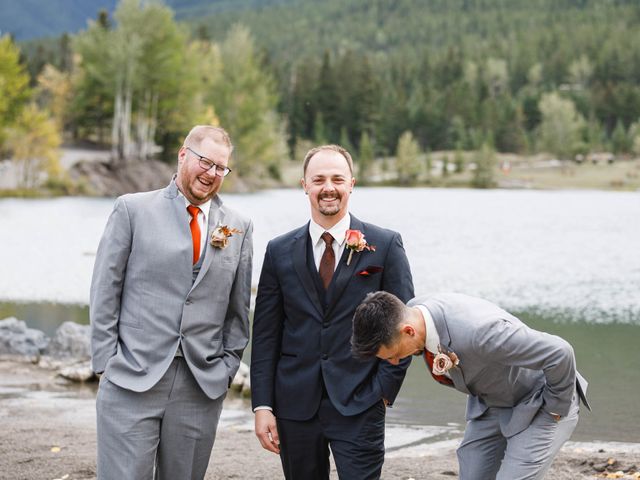 Kyle and Chelsea&apos;s wedding in Canmore, Alberta 50