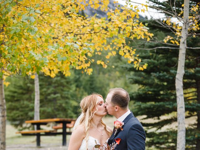 Kyle and Chelsea&apos;s wedding in Canmore, Alberta 51