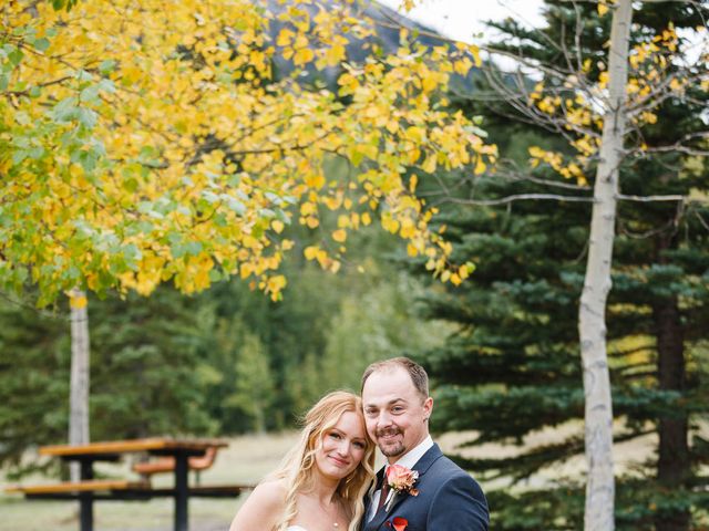 Kyle and Chelsea&apos;s wedding in Canmore, Alberta 52