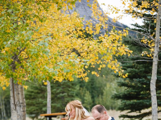Kyle and Chelsea&apos;s wedding in Canmore, Alberta 53