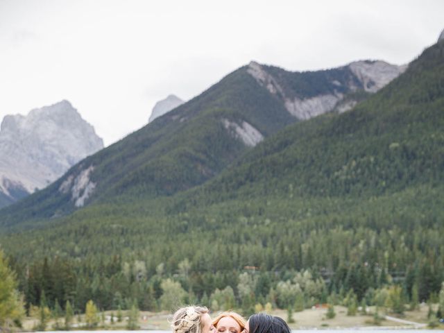 Kyle and Chelsea&apos;s wedding in Canmore, Alberta 55