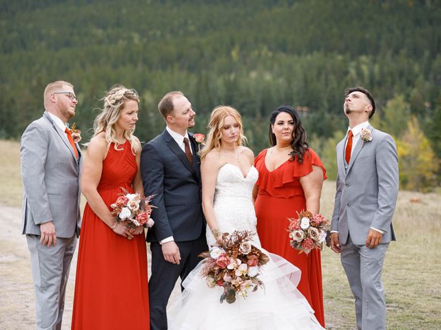 Kyle and Chelsea&apos;s wedding in Canmore, Alberta 60