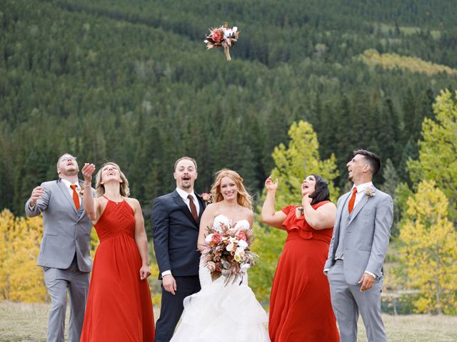 Kyle and Chelsea&apos;s wedding in Canmore, Alberta 63