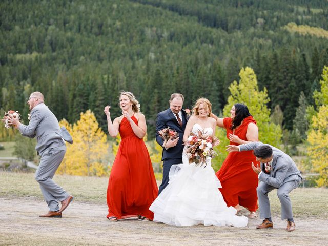 Kyle and Chelsea&apos;s wedding in Canmore, Alberta 64