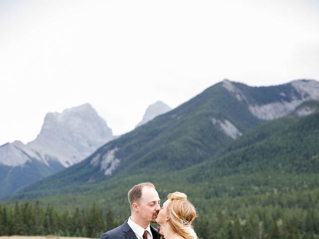 Kyle and Chelsea&apos;s wedding in Canmore, Alberta 67