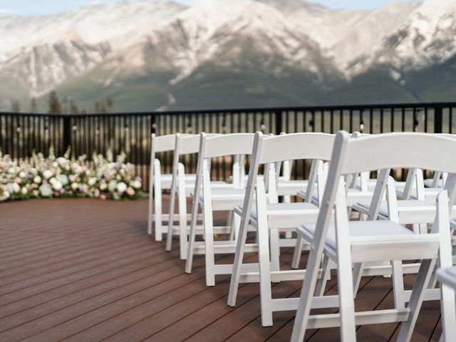 Spencer and Michael&apos;s wedding in Canmore, Alberta 7