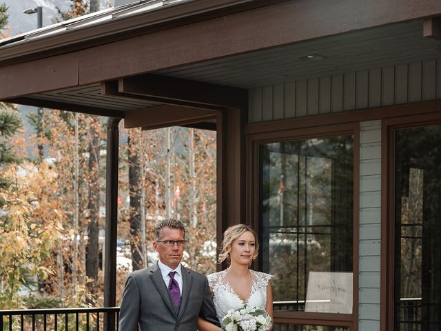 Spencer and Michael&apos;s wedding in Canmore, Alberta 13