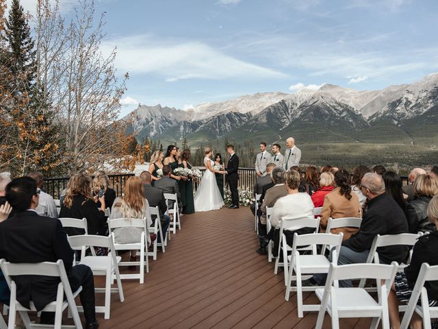 Spencer and Michael&apos;s wedding in Canmore, Alberta 15