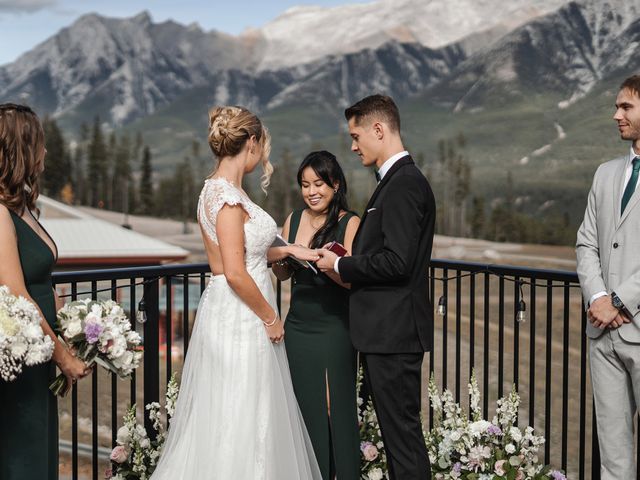 Spencer and Michael&apos;s wedding in Canmore, Alberta 21