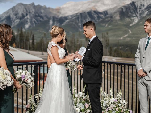 Spencer and Michael&apos;s wedding in Canmore, Alberta 1