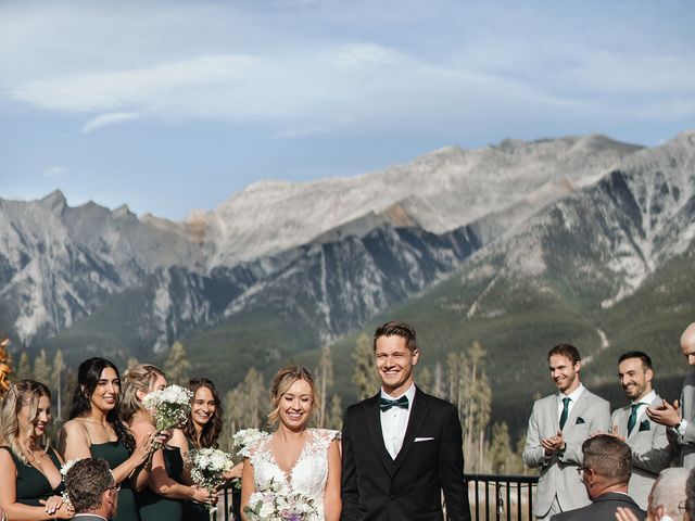 Spencer and Michael&apos;s wedding in Canmore, Alberta 23