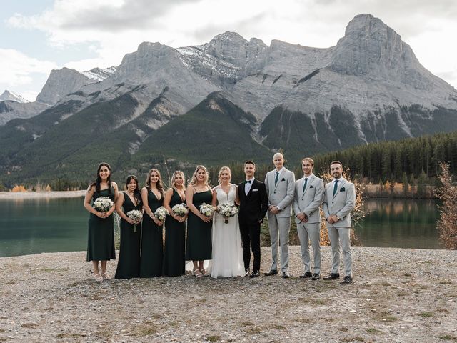 Spencer and Michael&apos;s wedding in Canmore, Alberta 24