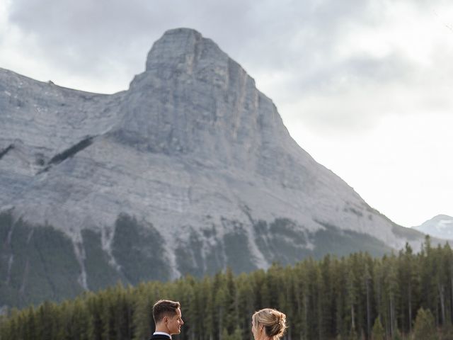Spencer and Michael&apos;s wedding in Canmore, Alberta 35