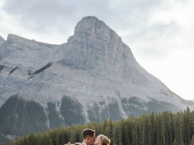 Spencer and Michael&apos;s wedding in Canmore, Alberta 36