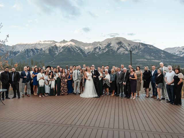 Spencer and Michael&apos;s wedding in Canmore, Alberta 45