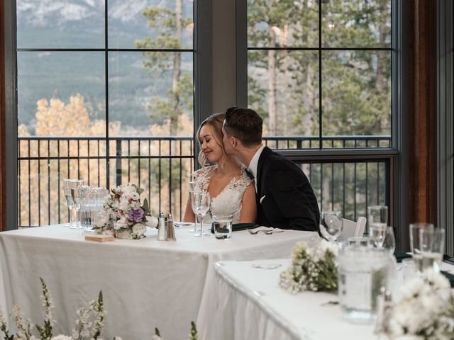 Spencer and Michael&apos;s wedding in Canmore, Alberta 48