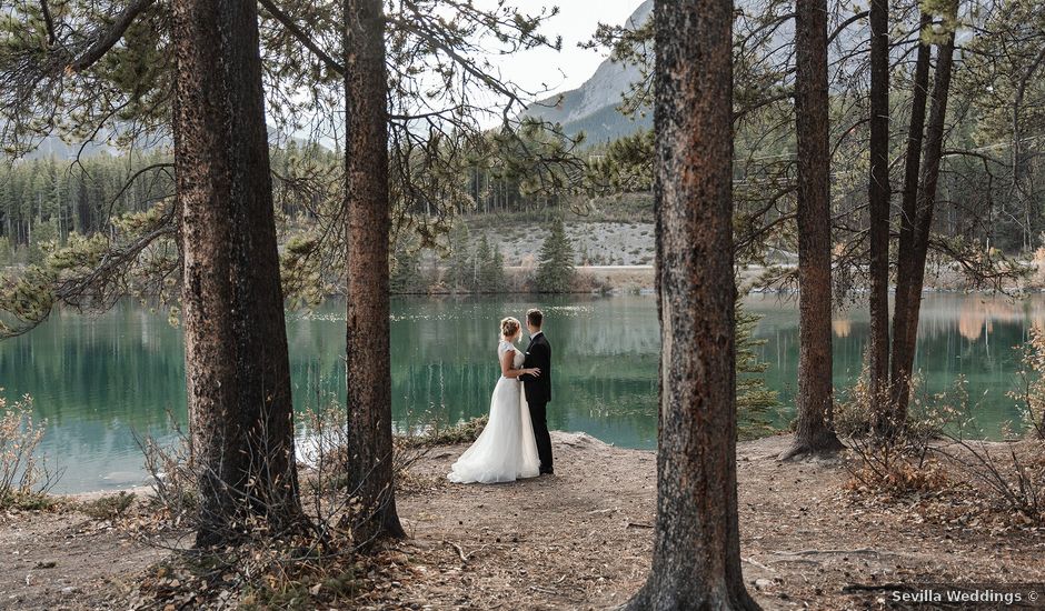 Spencer and Michael's wedding in Canmore, Alberta