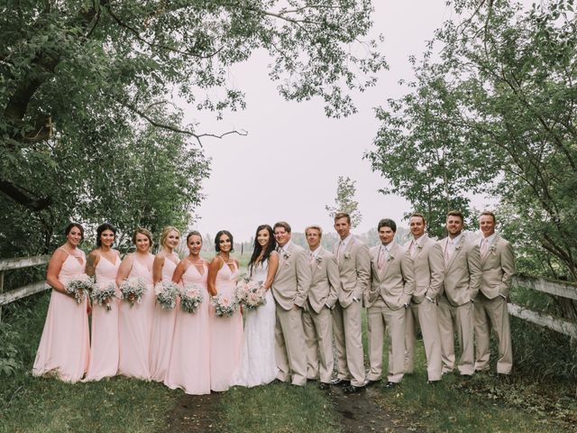 Austin  and Elyse &apos;s wedding in Bowden, Alberta 2