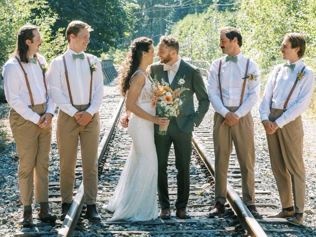 Nathan and Carlee's wedding in Squamish, British Columbia 9