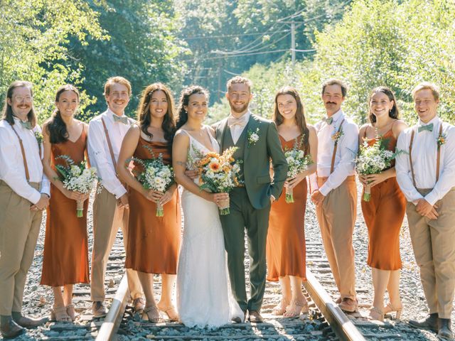 Nathan and Carlee's wedding in Squamish, British Columbia 13