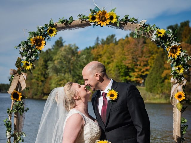 Jonathan and Megan&apos;s wedding in Coboconk, Ontario 79