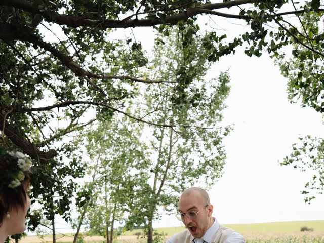 Noah and Brooke's wedding in Didsbury, Alberta 8
