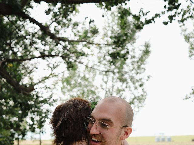 Noah and Brooke's wedding in Didsbury, Alberta 9