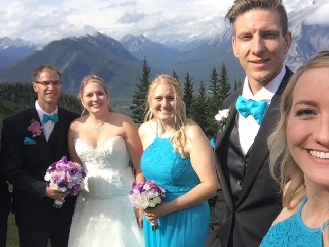Colin and Wendy's wedding in Banff, Alberta 1