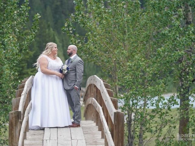 Steve and Courtney &apos;s wedding in Banff, Alberta 1