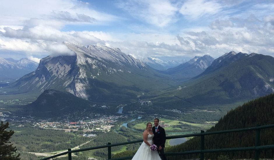 Colin and Wendy's wedding in Banff, Alberta