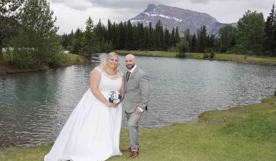 Steve and Courtney 's wedding in Banff, Alberta
