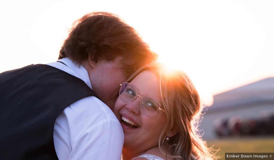 Hunter and Halaina's wedding in Edmonton, Alberta
